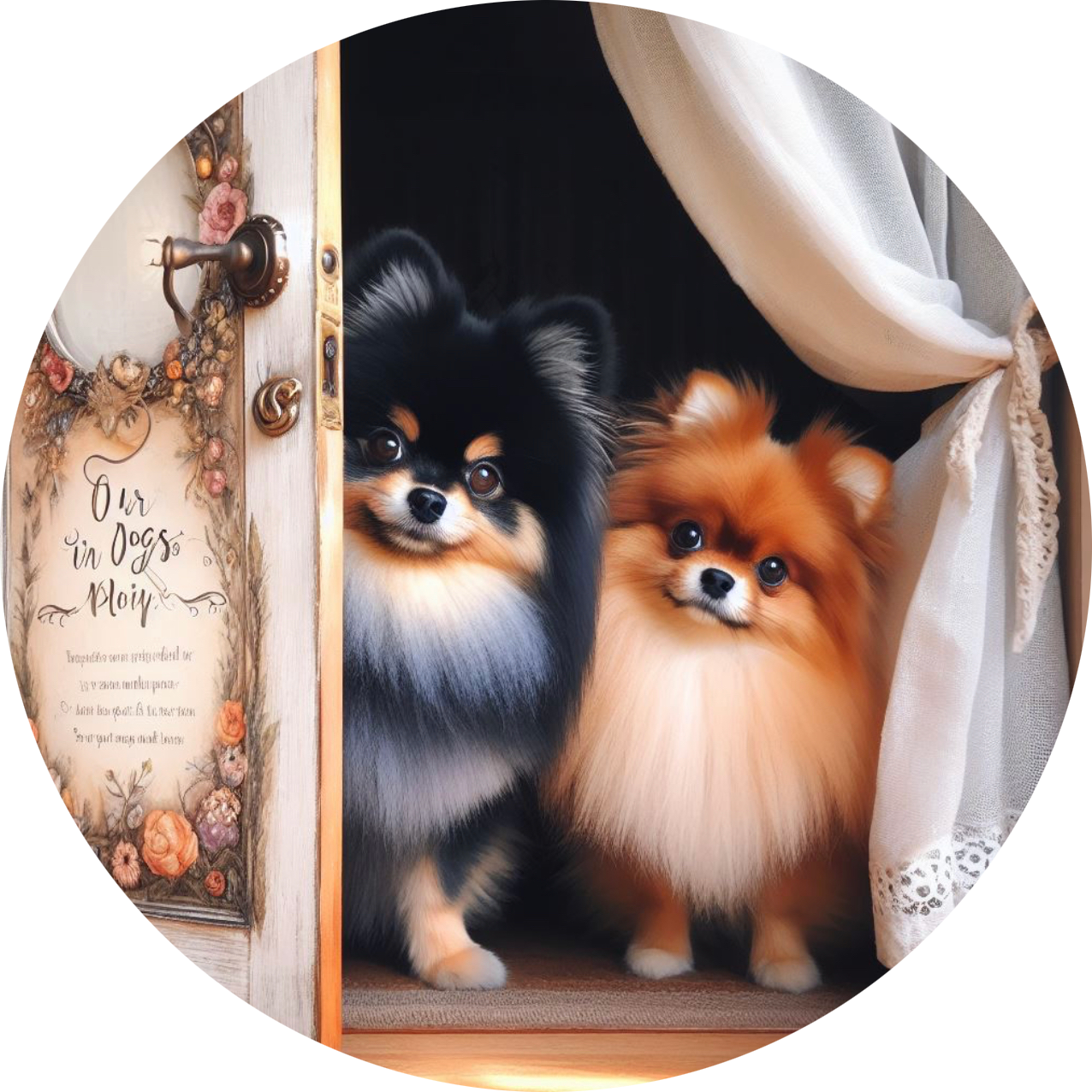 What is the difference between a Pomeranian-Toy Spitz and a Miniature Spitz? 